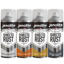 DIRECTORUST Spray Paint | METALLIC GLOSS | 400ml | Multi Surface Spray Paint