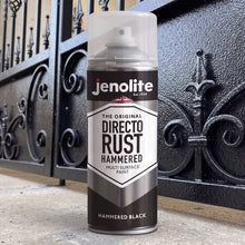 DIRECTORUST Spray Paint | HAMMERED BLACK | 400ml | Multi Surface Spray Paint