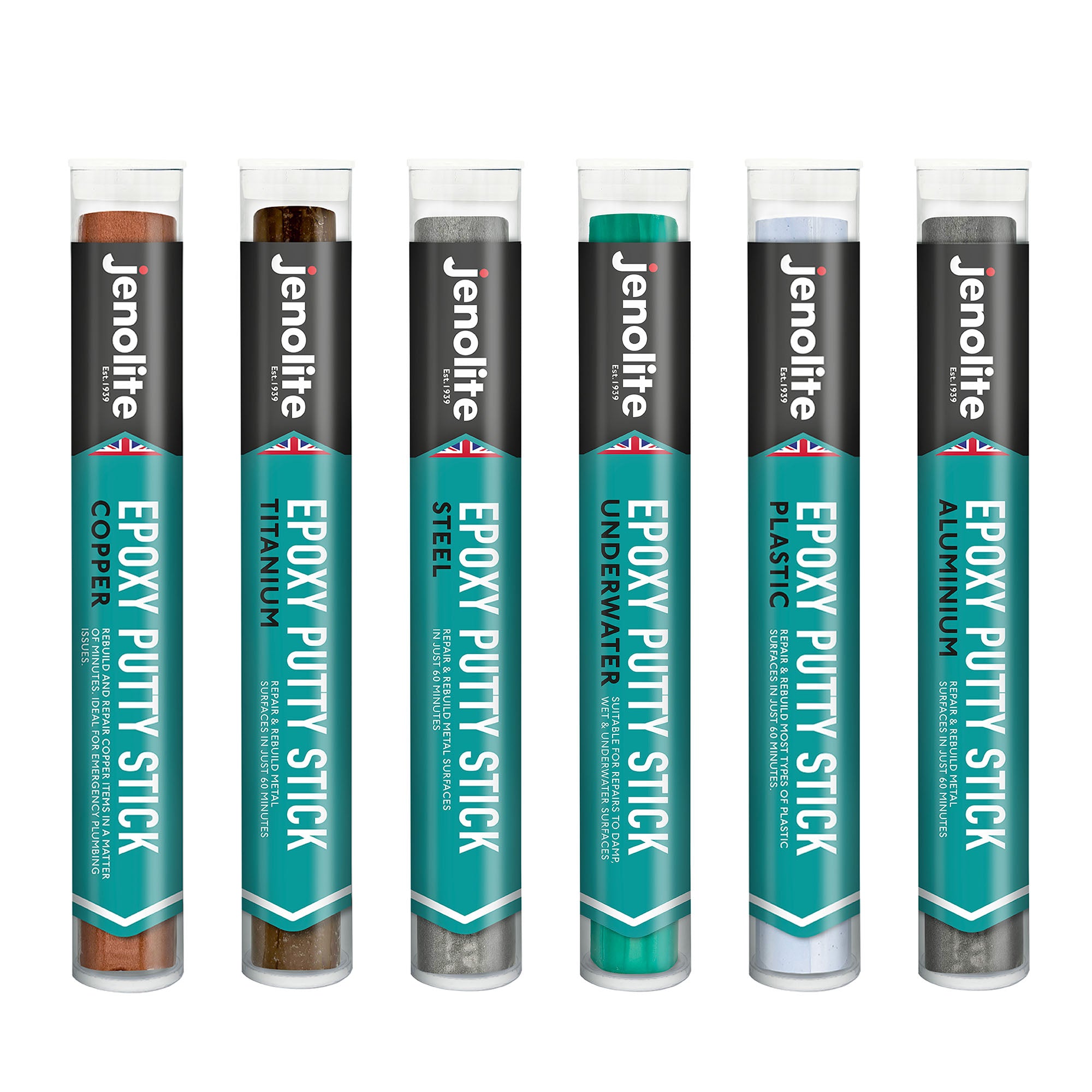 Epoxy Putty Repair Sticks | 7 Inch (112g) Tube | Plastic, Steel, Underwater, Copper, Aluminium, Titanium