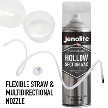 Hollow Section Cavity Wax Aerosol, 500ml Spray with 600mm Extension Straw & Nozzle