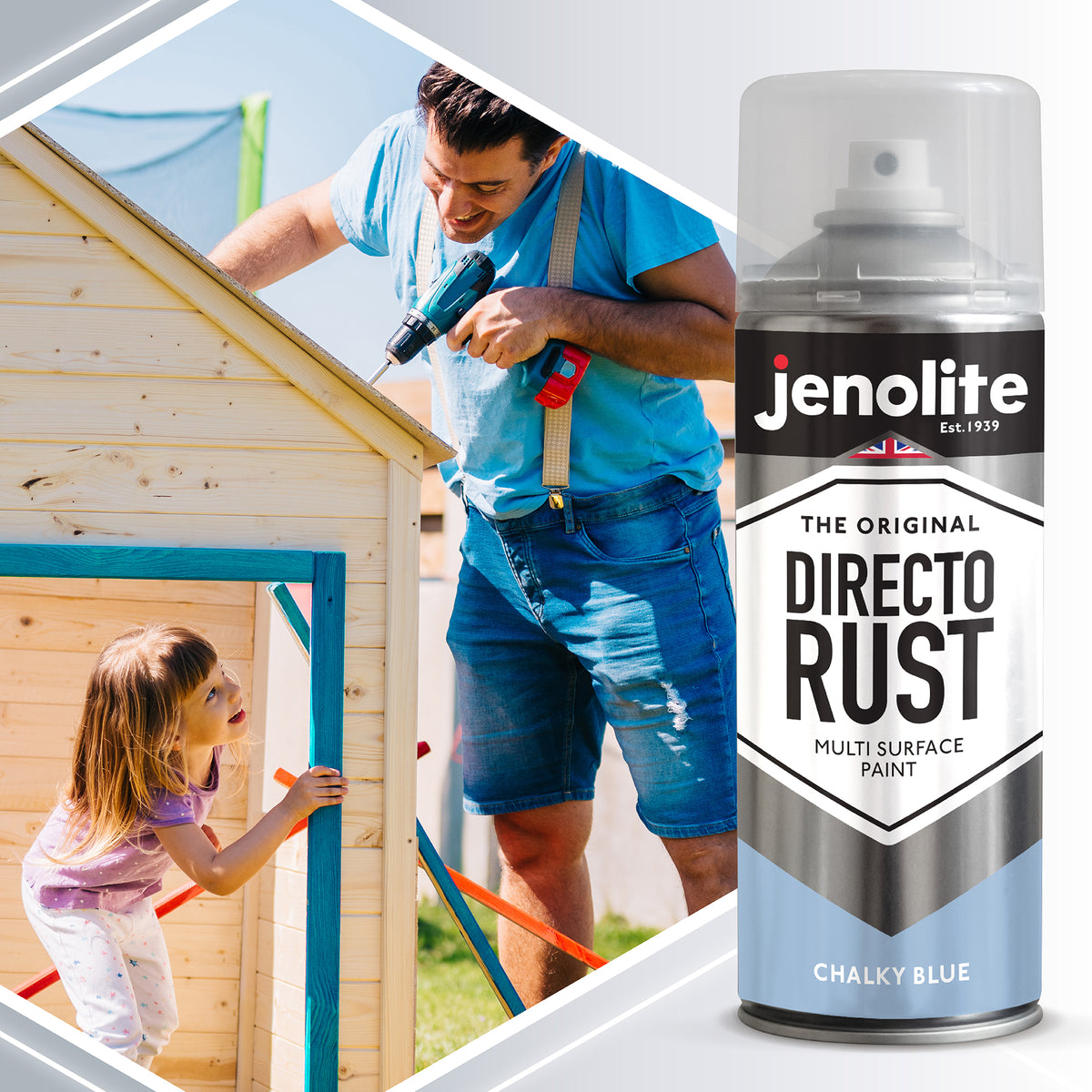 DIRECTORUST Garden Spray Paint | CHALKY FINISH | 400ml | Multi-Surface Spray Paint