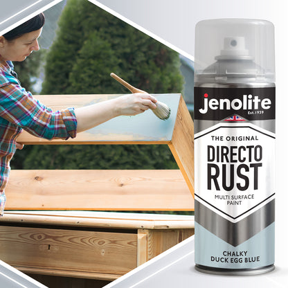 DIRECTORUST Garden Spray Paint | CHALKY FINISH | 400ml | Multi-Surface Spray Paint