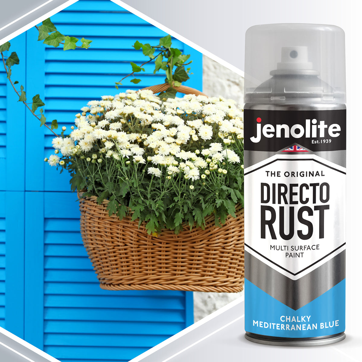 DIRECTORUST Garden Spray Paint | CHALKY FINISH | 400ml | Multi-Surface Spray Paint