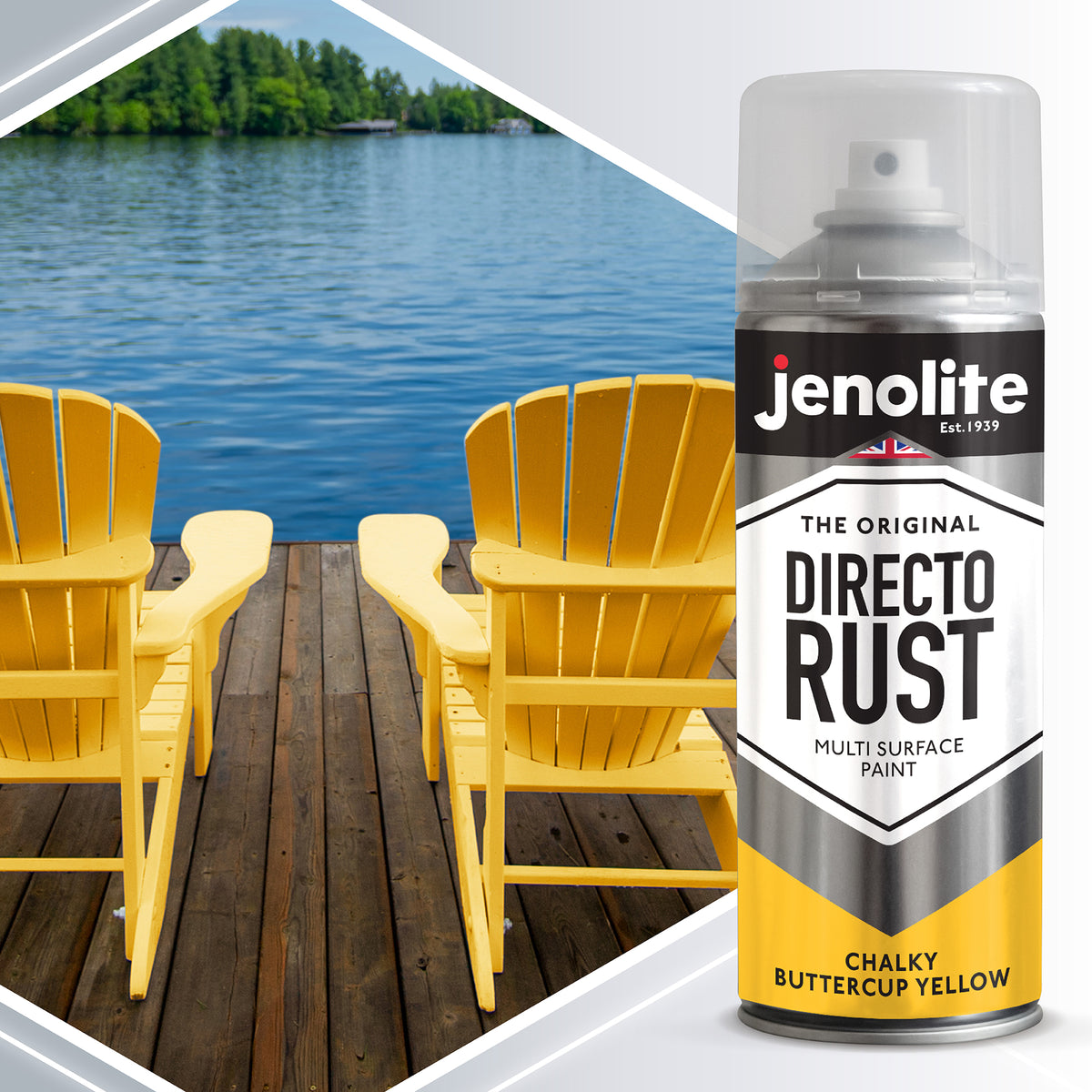 DIRECTORUST Garden Spray Paint | CHALKY FINISH | 400ml | Multi-Surface Spray Paint
