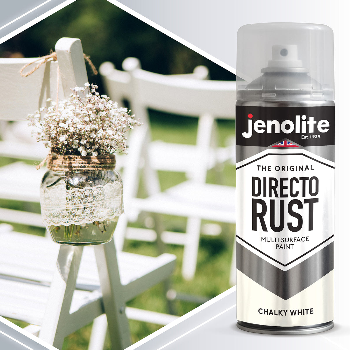 DIRECTORUST Garden Spray Paint | CHALKY FINISH | 400ml | Multi-Surface Spray Paint