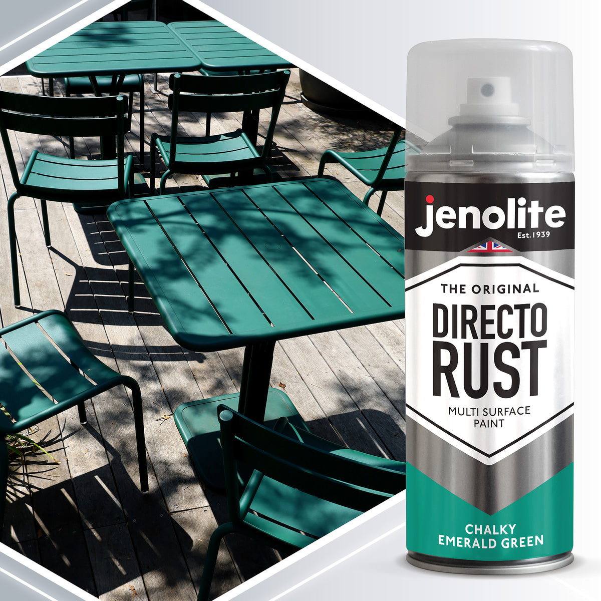 DIRECTORUST Garden Spray Paint | CHALKY FINISH | 400ml | Multi-Surface Spray Paint
