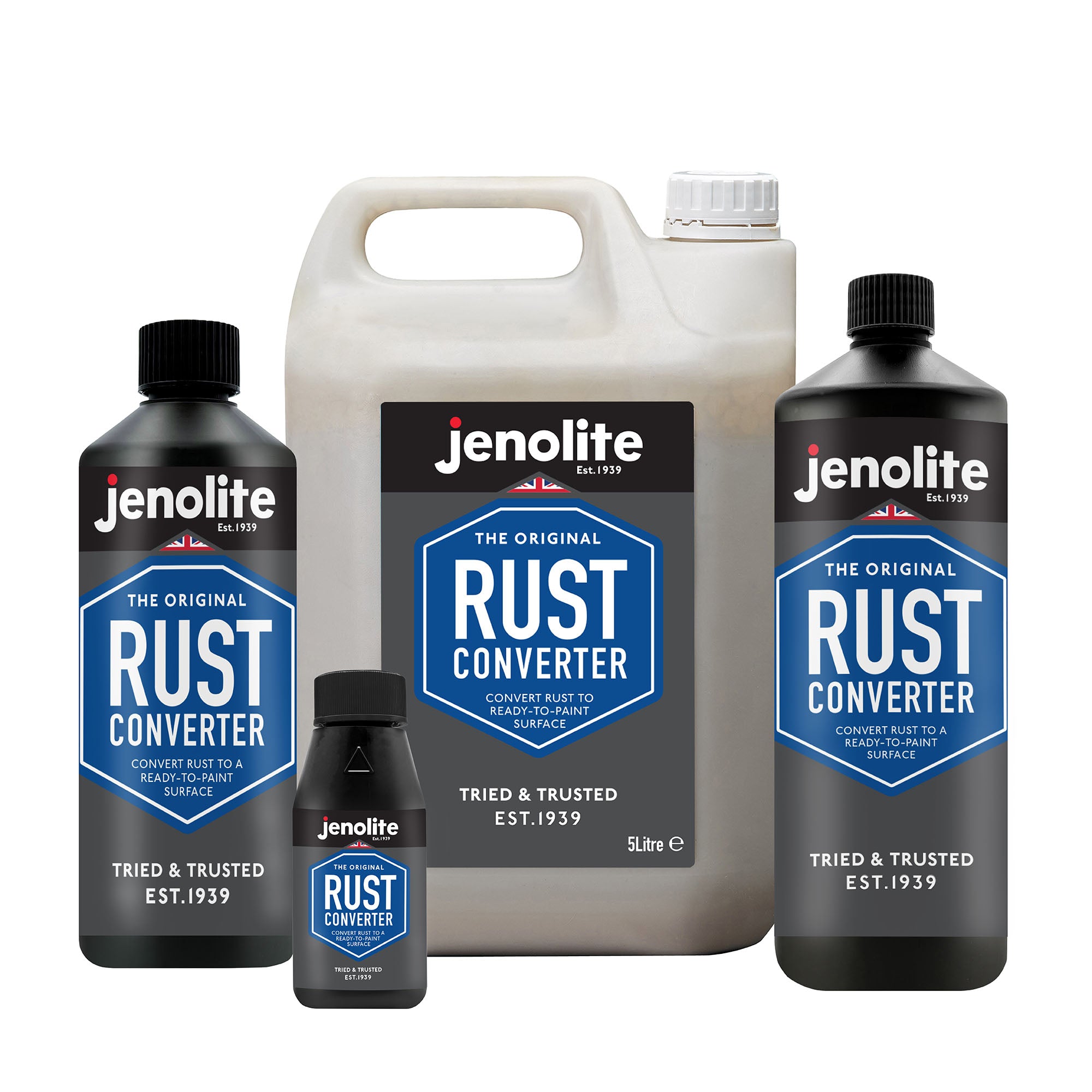 Rust Convertor Liquid Rust Converter Liquid | 150ml, 500ml, 1 Litre, 5 Litre – Jenolite