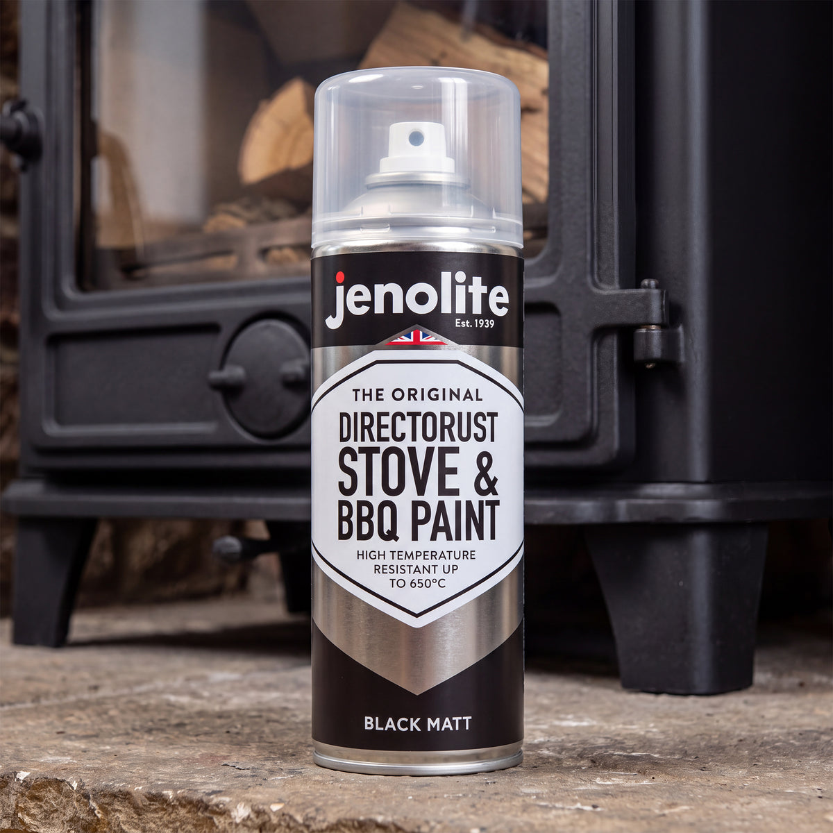 DIRECTORUST BBQ & Stove Spray Paint | 400ml | 650c+