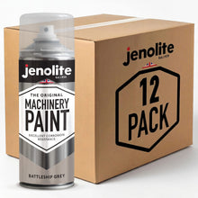 Battleship Grey Machinery & Lawnmower Spray Paint | 12 x 400ml Aerosol