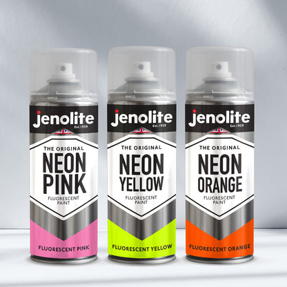 Neon Fluorescent Spray Paint | 400ml Aerosol