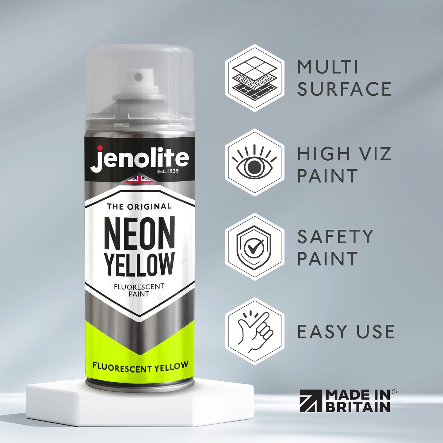 Neon Fluorescent Spray Paint | 400ml Aerosol