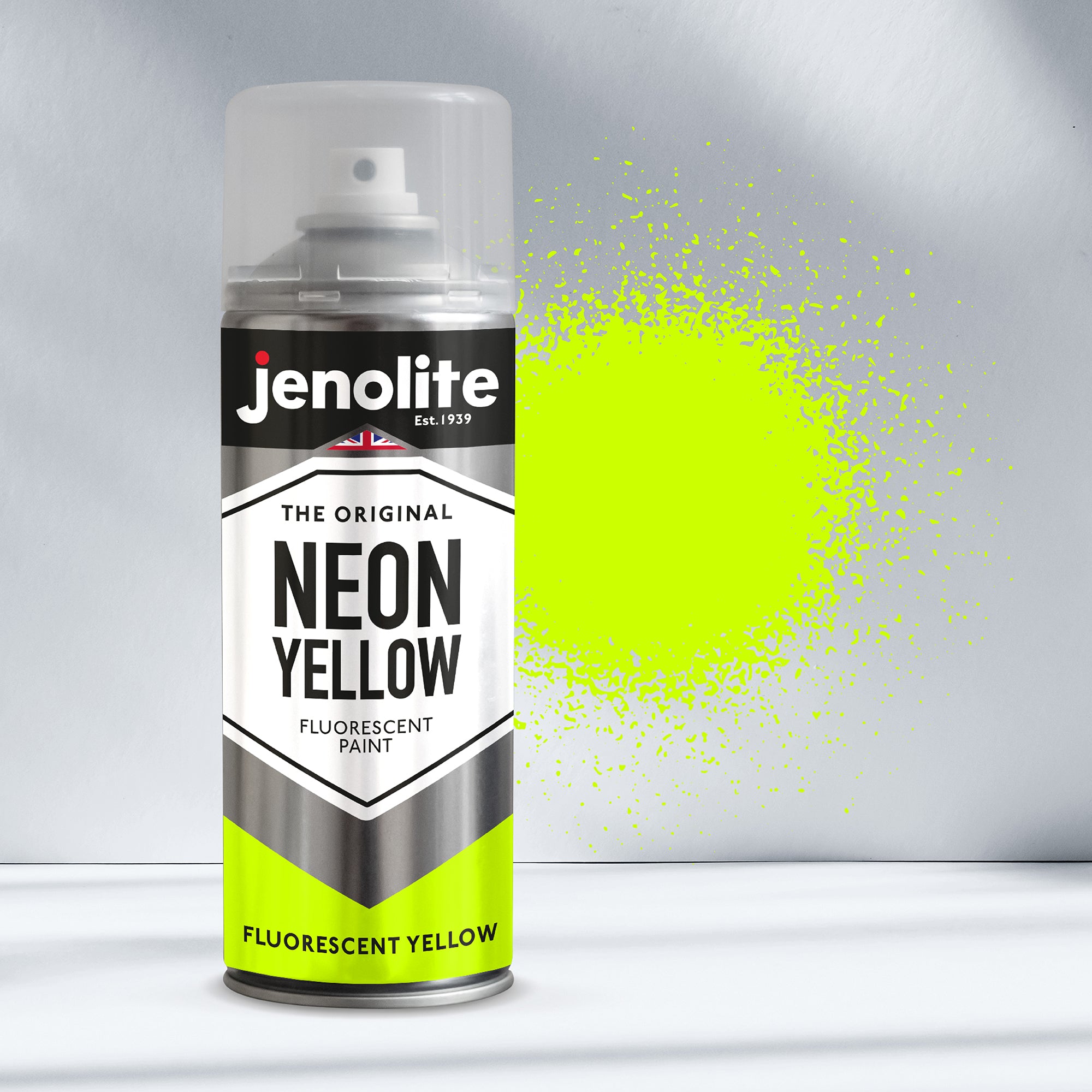 Neon Fluorescent Spray Paint | 400ml Aerosol | Neon Yellow, Neon Pink and Neon Orange