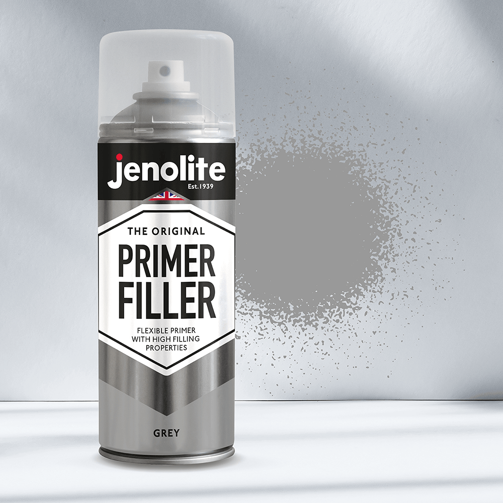Primer Filler | Grey | 4 x 500ml Aerosol Spray Paint