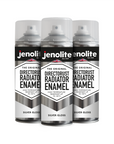 DIRECTORUST Radiator Enamel Paint | 400ml Aerosol | Black, Silver, White