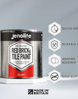 Red Brick & Tile Paint Matt Red | 500ml