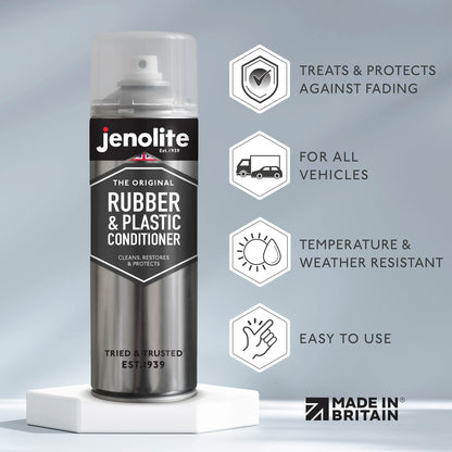 Rubber & Plastic Conditioner Aerosol | Restores & Protects | 500ml