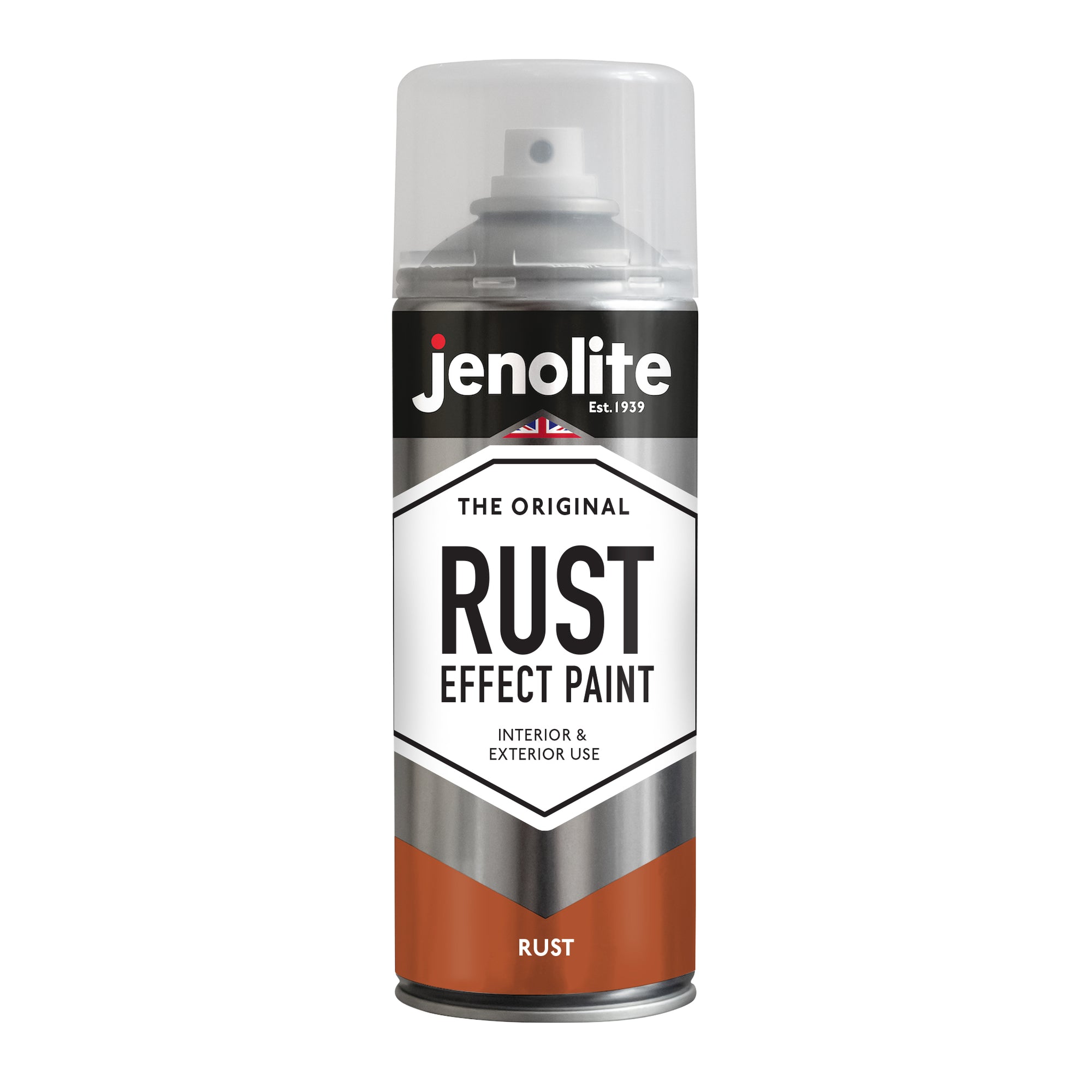 JENOLITE Rust Effect Spray Paint | 400ml | Textured Paint Weathered Ru
