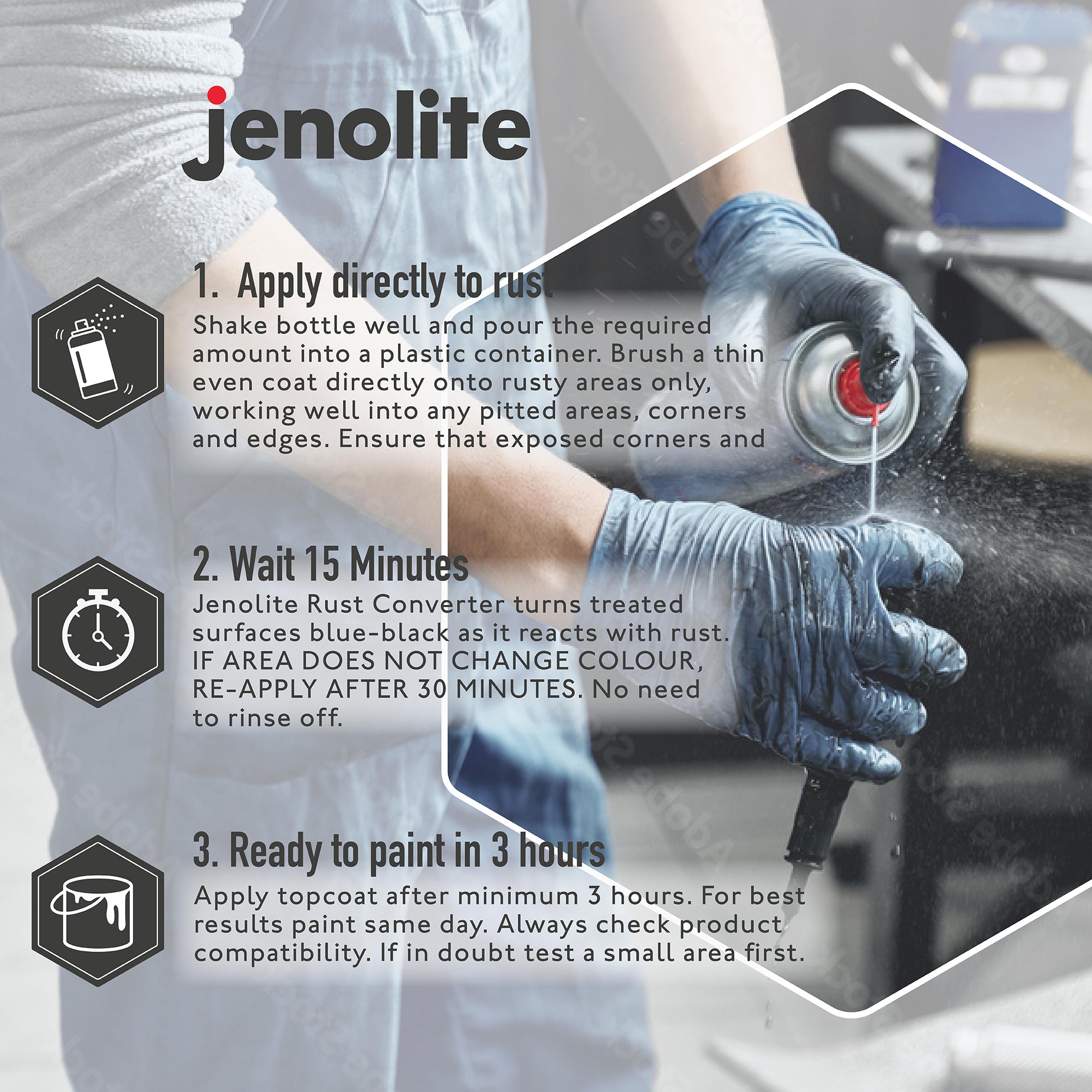 Rust Converter Aerosol | JENOLITE