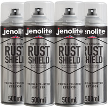 Rust Shield Clear Metal Lacquer | 4 x 500ml | Rust Protection Spray