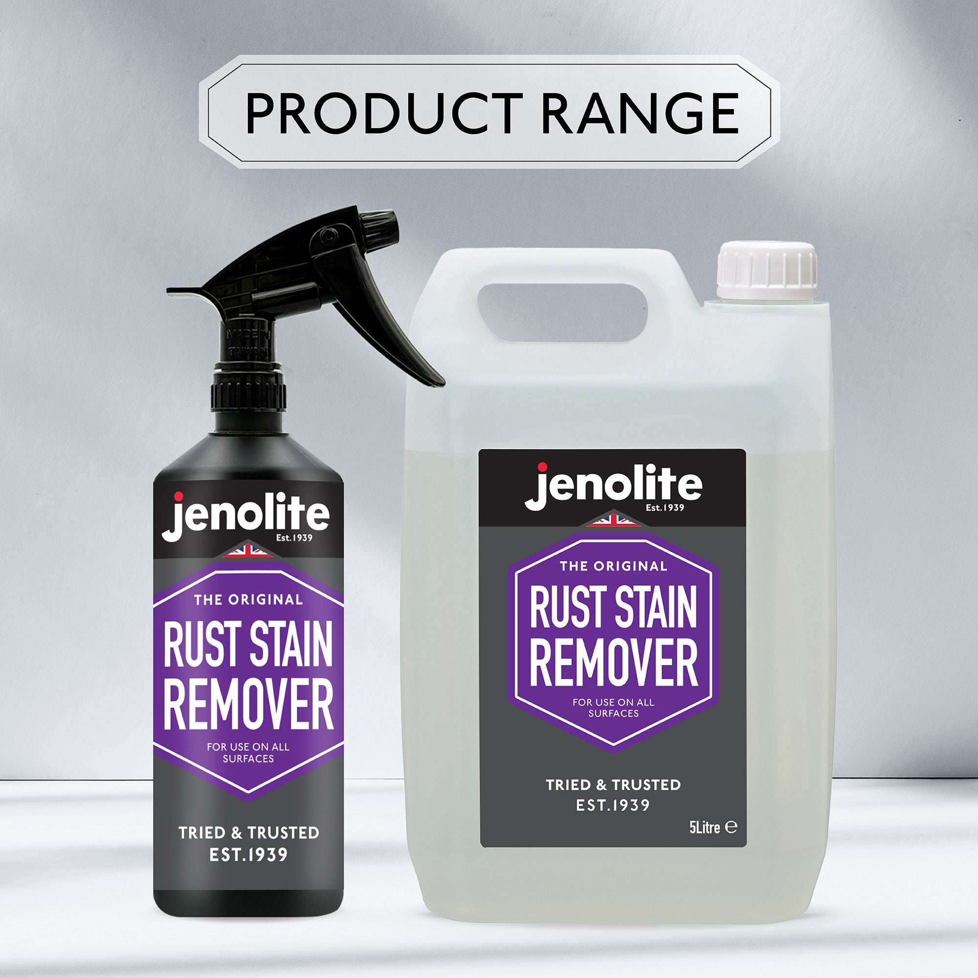Rust Stain Remover | 500ml &amp; 5 Litre | Powerful Rust Removal Solution