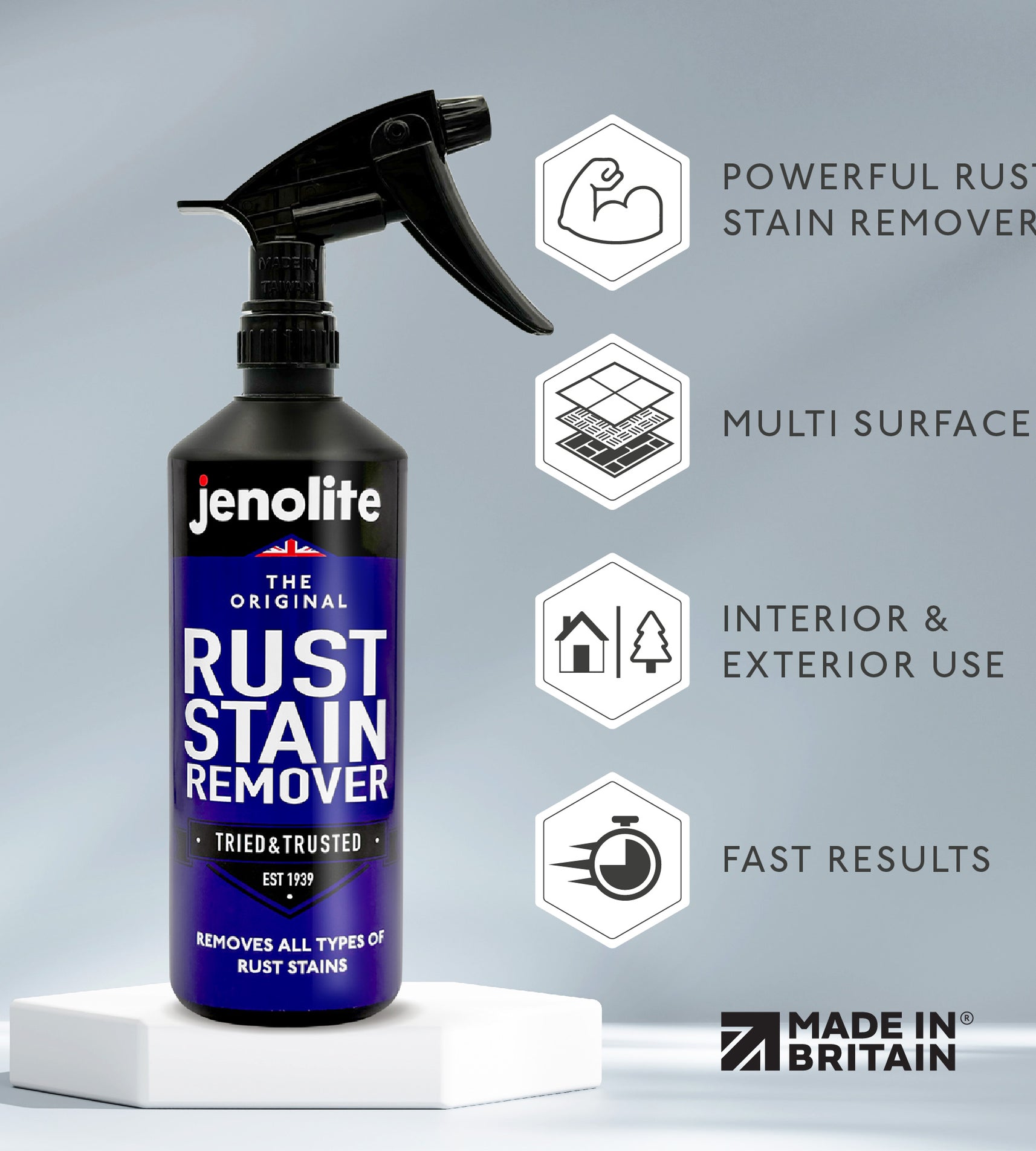 Rust Stain Liquid Original Rust Remover Liquid | JENOLITE