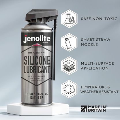 Silicone Spray Lubricant | 400ml | Smart Straw