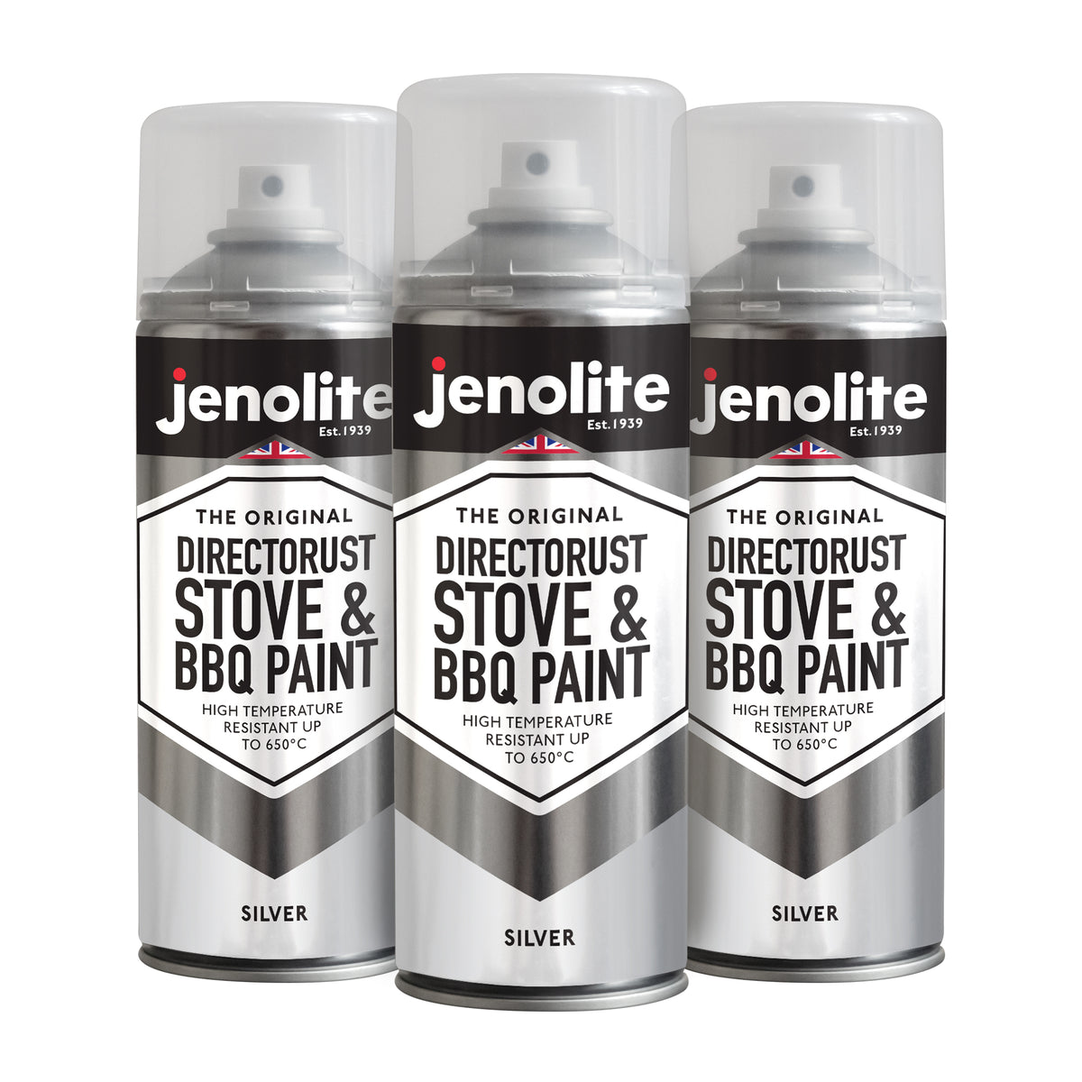 DIRECTORUST BBQ & Stove Spray Paint | 400ml | 650c+