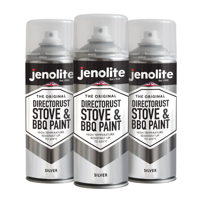 DIRECTORUST BBQ & Stove Spray Paint | 400ml | 650c+