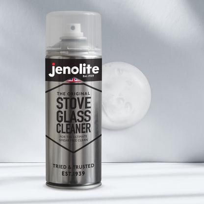 Stove Glass Cleaner Aerosol | 400ml | Ideal For Woodburners & Stove
