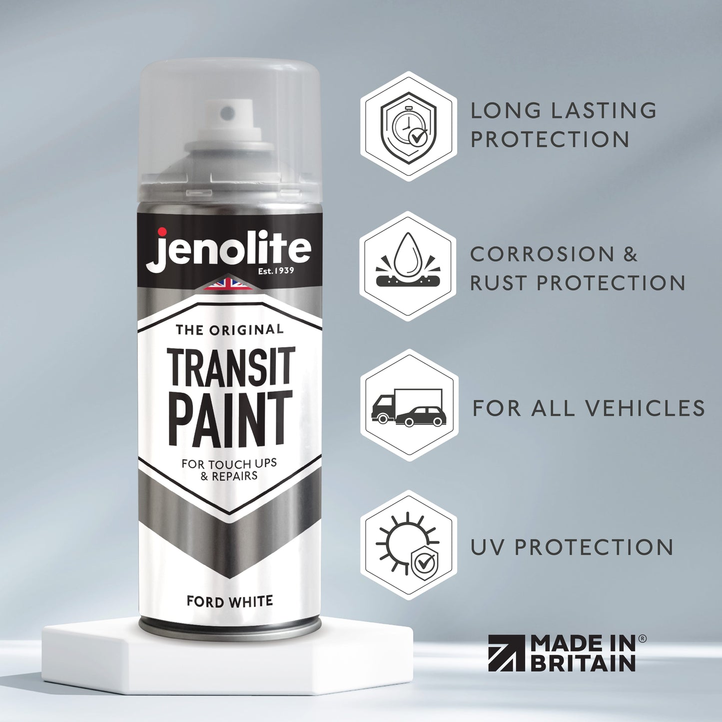 Ford White Transit Paint | Diamond White XSC691 | 400ml