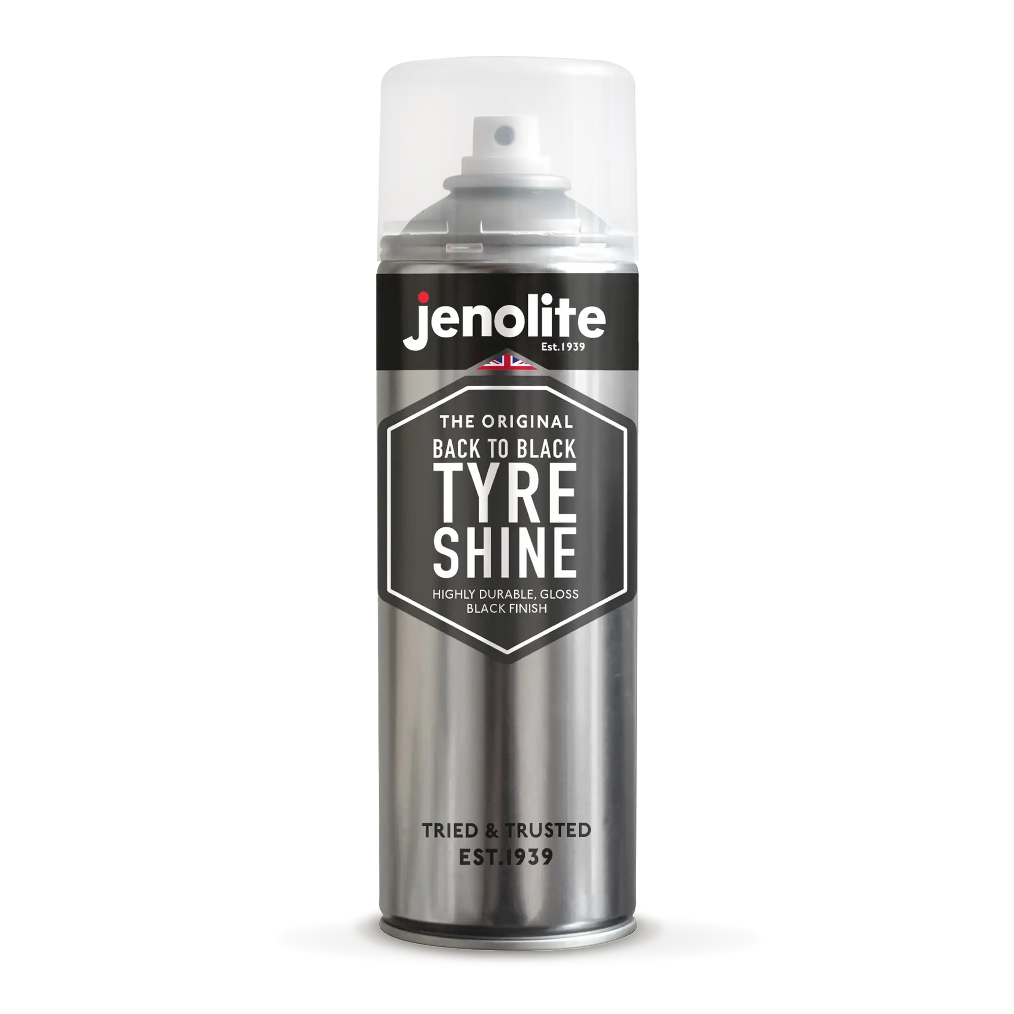 Back To Black Tyre Shine Aerosol JENOLITE