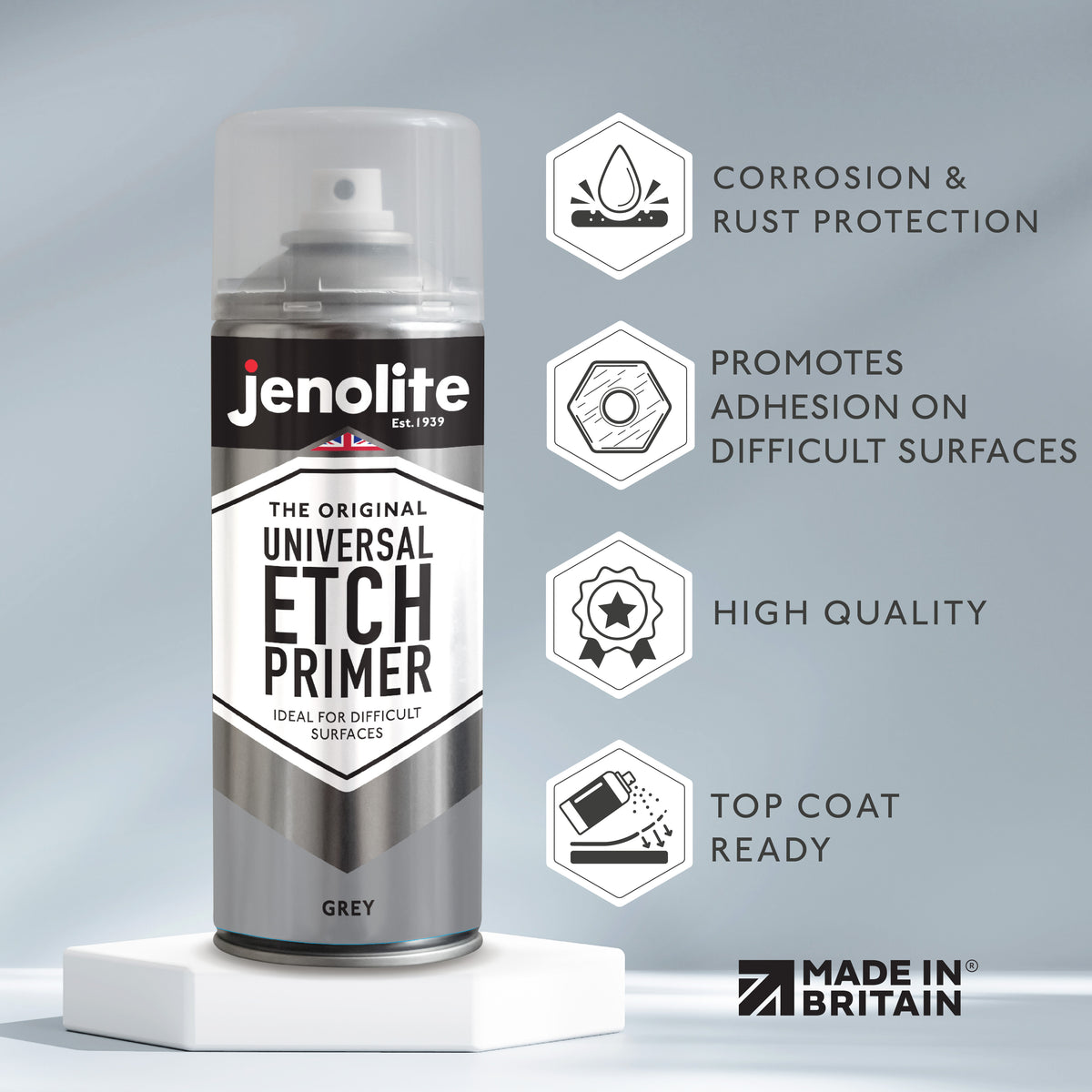 Universal Etch Primer | 4 x 400ml Aerosol Spray Paint