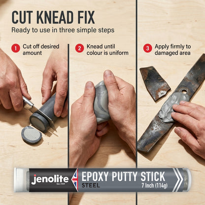 Epoxy Putty Repair Sticks | 7 Inch (112g) Tube | Plastic, Steel, Underwater, Copper, Aluminium, Titanium