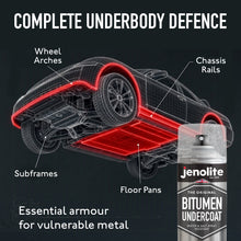 Bitumen Undercoat Anti-Corrosion Spray Paint | 500ml | Black