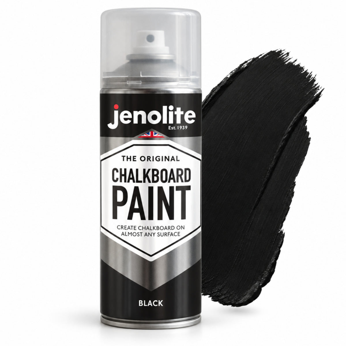 Chalkboard Paint 400ml Aerosol Spray or 500ml Tin - Black Matt Blackboard Finish