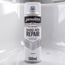 Enamel Bath Repair Spray Paint 500ml - White Gloss Finish - Baths, Sinks & Shower Trays