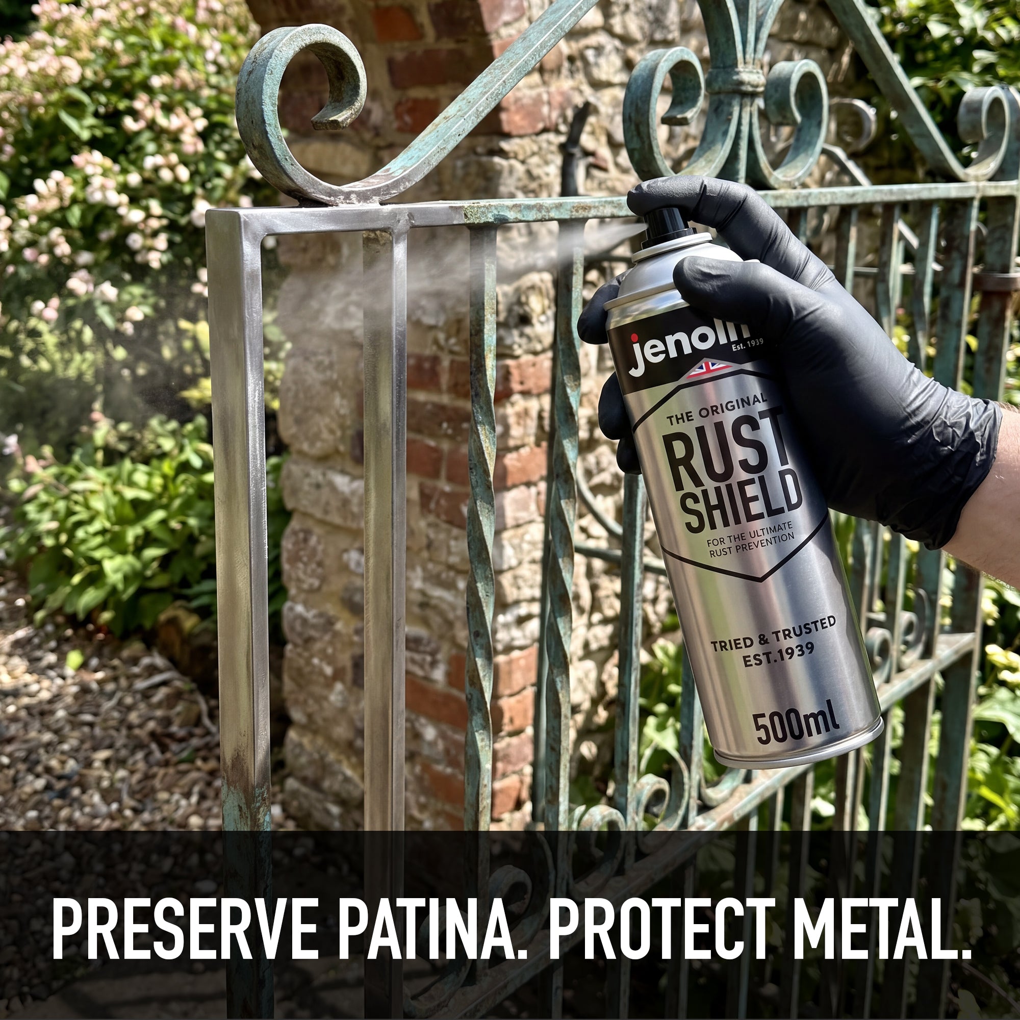 Rust Shield Clear Metal Lacquer | 4 x 500ml | Rust Protection
