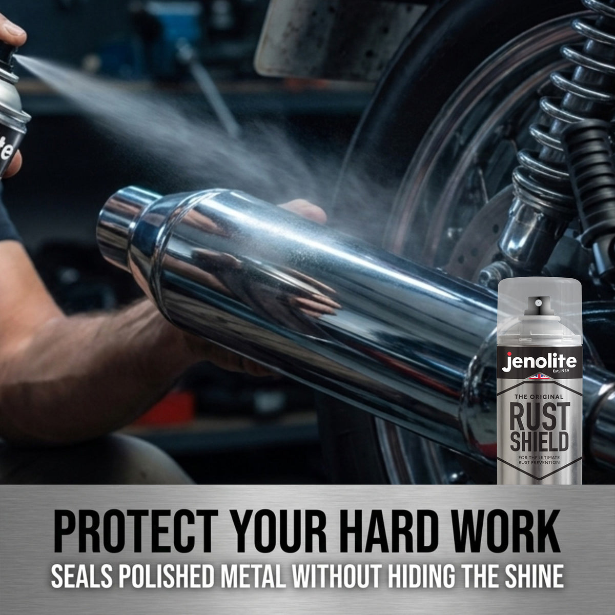 Rust Shield Clear Metal Lacquer | 400ml | Rust Protection Spray
