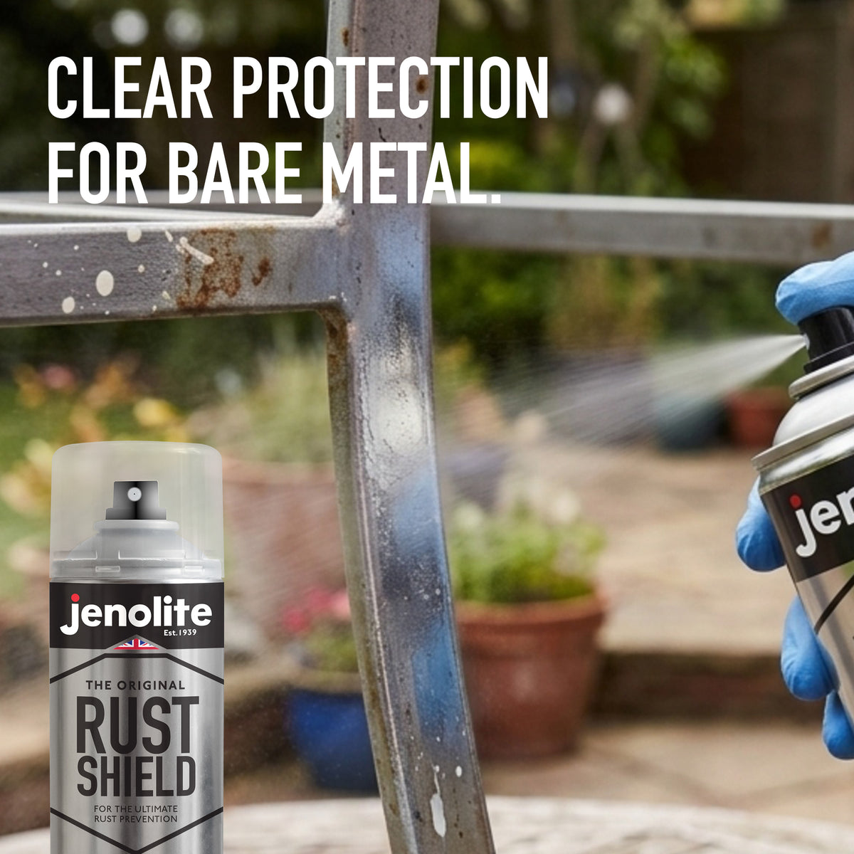 Rust Shield Clear Metal Lacquer | 400ml | Rust Protection Spray
