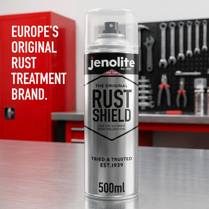 Rust Shield Clear Metal Lacquer | 4 x 500ml | Rust Protection Spray