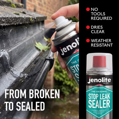 Stop Leak Sealer Spray | 400ml | Leak Sealer for Gutters and Flat Roofs